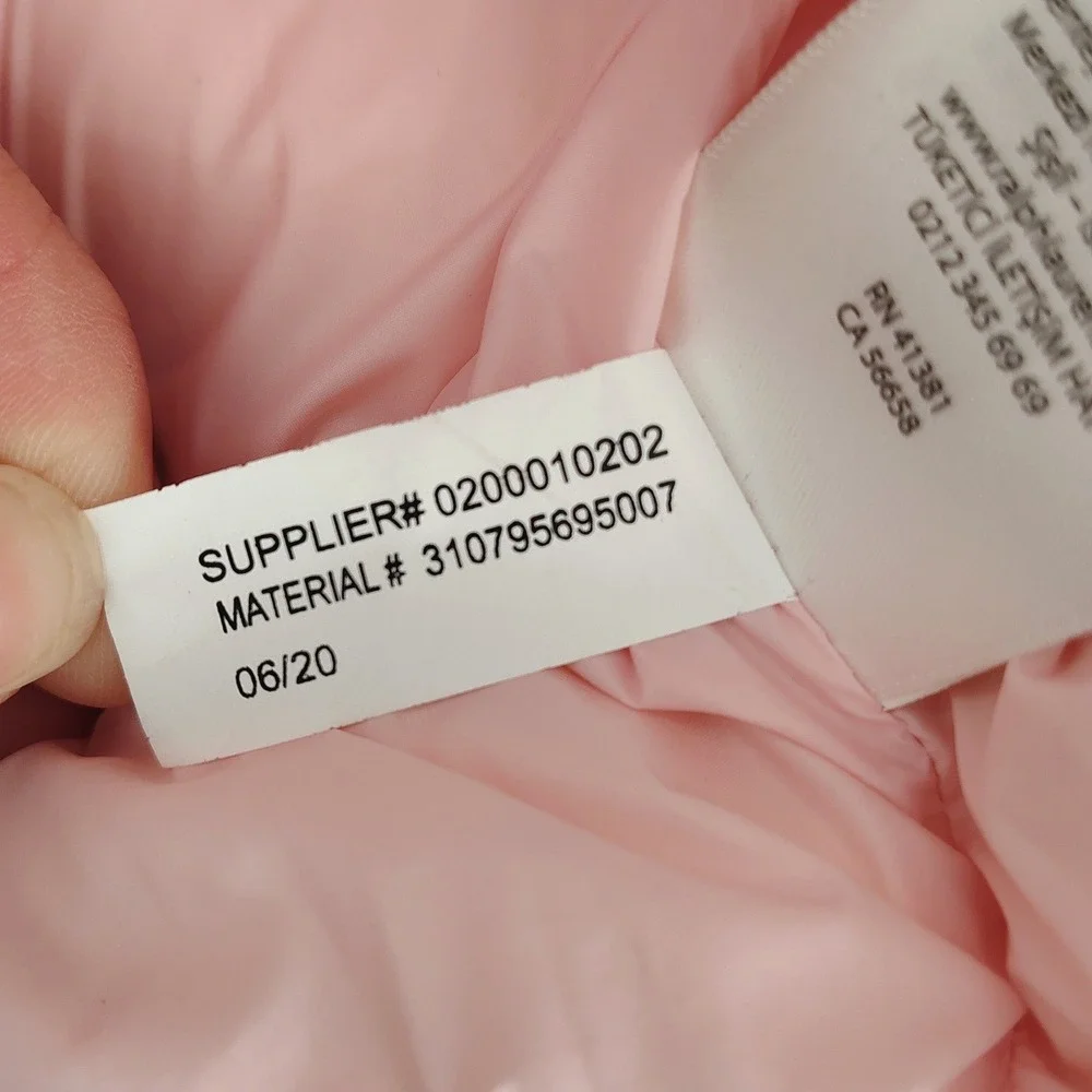 Ralph Lauren Toddler Girls Puffer Jacket Coat 24M Pink Down‎ Filled Hooded Zip